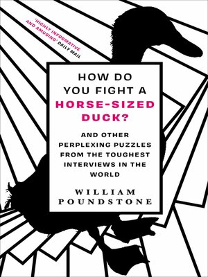 cover image of How Do You Fight a Horse-Sized Duck?